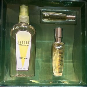 Liz Claiborne LIZSPORT 3-set All Ways fragrance gift in Holographic Star Box